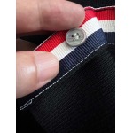 2025年9月1日入荷 新作Thom Browneニットの半袖高級なプレゼント/誕生日プレゼント/高品質/メンツ/記念品/ wenzhou工場