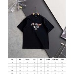 2025年9月2日入荷 新作Fendi半袖 tシャツ高級なプレゼント/誕生日プレゼント/高品質/メンツ/記念品/ wenzhou工場