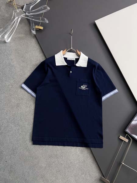 2025年9月2日入荷 新作Diorニットの半袖高級なプレゼ...