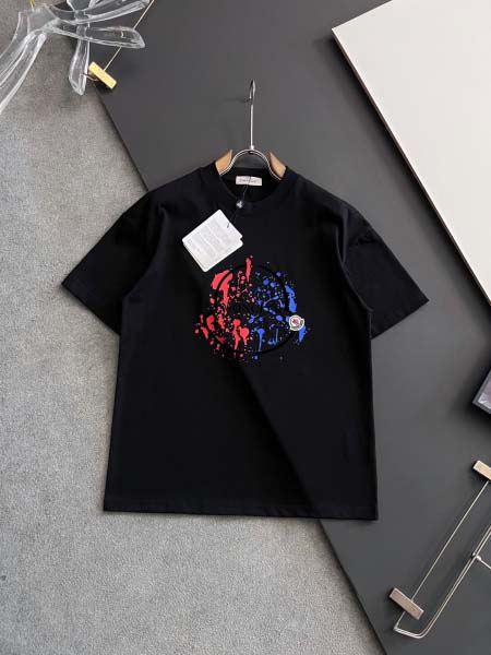 2025年9月3日入荷 新作Moncler半袖 tシャツ高級...