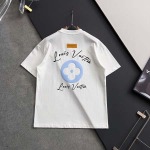 2025年9月3日入荷 新作Louis Vuitton半袖 tシャツ高級なプレゼント/誕生日プレゼント/高品質/メンツ/記念品/ wenzhou工場