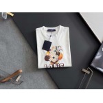 2025年9月3日入荷 新作Louis Vuitton半袖 tシャツ高級なプレゼント/誕生日プレゼント/高品質/メンツ/記念品/ wenzhou工場