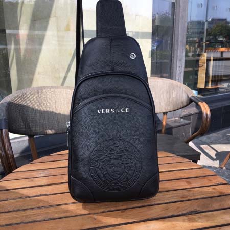 2025年9月8日入荷新作VERSACE /人気/本革/バッ...