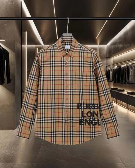 2025年9月11日入荷秋冬新作burberryシャツ高品質...