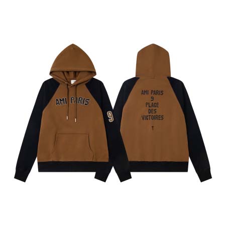 2025年9月11日入荷秋冬新作Amiパーカー高品質人気商品/誕生日プレゼント/FF工場