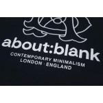 2025年9月11日入荷秋冬新作aboutblank半袖 tシャツ高品質人気商品/誕生日プレゼント/FF工場