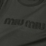 2025年9月11日入荷秋冬新作MiuMiuスウェット高品質人気商品/誕生日プレゼント/FF工場