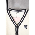 2025年9月15日入荷秋冬新作MiuMiuカーディガン 高品質人気商品/誕生日プレゼント/FF工場