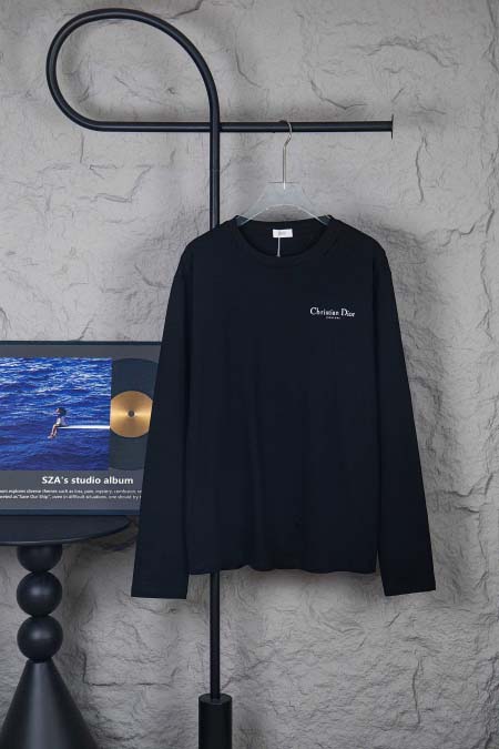 2025年9月15日入荷秋冬新作DIOR 長袖tシャツ高品質...
