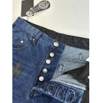 2025年9月15日入荷秋冬新作Chrome Heartsジーパン高品質人気商品/誕生日プレゼント/FF工場