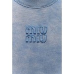 2025年9月15日入荷秋冬新作Miumiu半袖 tシャツ高品質人気商品/誕生日プレゼント/FF工場