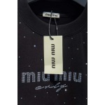 2025年9月15日入荷秋冬新作Miumiu半袖 tシャツ高品質人気商品/誕生日プレゼント/FF工場