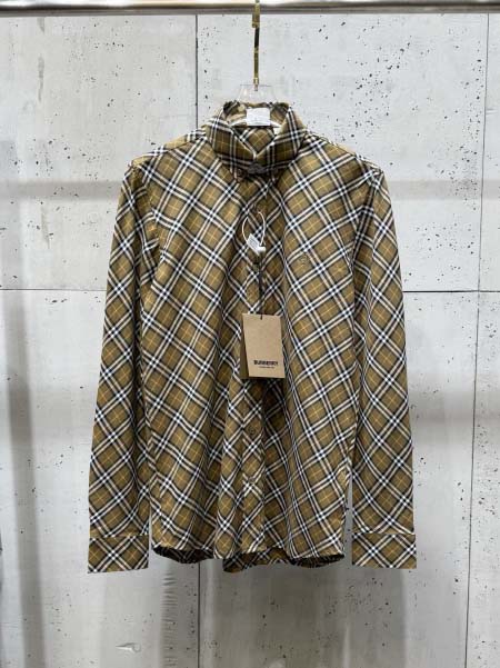 2025年9月16日入荷秋冬新作Burberryシャツ高品質...