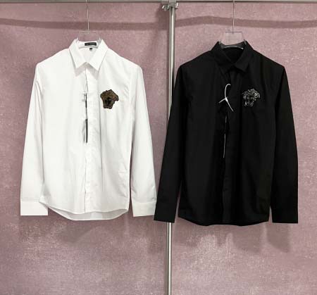 2025年9月16日入荷秋冬新作VERSACEシャツ高品質人...