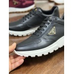 2025年9月17日入荷新品Pradaカジュアルシューズ/スニーカー｜メンズ靴人気本革製ギフト/誕生日/XG工場