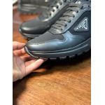 2025年9月17日入荷新品Pradaカジュアルシューズ/スニーカー｜メンズ靴人気本革製ギフト/誕生日/XG工場