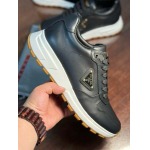 2025年9月17日入荷新品Pradaカジュアルシューズ/スニーカー｜メンズ靴人気本革製ギフト/誕生日/XG工場