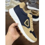 2025年9月17日入荷新品Pradaカジュアルシューズ/スニーカー｜メンズ靴人気本革製ギフト/誕生日/XG工場