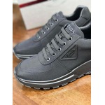 2025年9月17日入荷新品Pradaカジュアルシューズ/スニーカー｜メンズ靴人気本革製ギフト/誕生日/XG工場