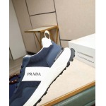 2025年9月23日入荷新品Pradaカジュアルシューズ/スニーカー｜メンズ靴人気本革製ギフト/誕生日/TL工場