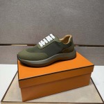 2025年9月23日入荷新品Hermesカジュアルシューズ/スニーカー｜メンズ靴人気本革製ギフト/誕生日/TL工場