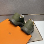 2025年9月23日入荷新品Hermesカジュアルシューズ/スニーカー｜メンズ靴人気本革製ギフト/誕生日/TL工場