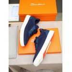 2025年9月23日入荷新品Santoniカジュアルシューズ/スニーカー｜メンズ靴人気本革製ギフト/誕生日/TL工場