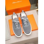 2025年9月23日入荷新品Santoniカジュアルシューズ/スニーカー｜メンズ靴人気本革製ギフト/誕生日/TL工場