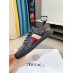 2025年9月23日入荷新品Versace  カジュアルシューズ/スニーカー｜メンズ靴人気本革製ギフト/誕生日/TL工場