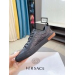 2025年9月23日入荷新品Versace  カジュアルシューズ/スニーカー｜メンズ靴人気本革製ギフト/誕生日/TL工場