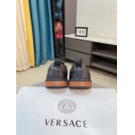 2025年9月23日入荷新品Versace  カジュアルシューズ/スニーカー｜メンズ靴人気本革製ギフト/誕生日/TL工場