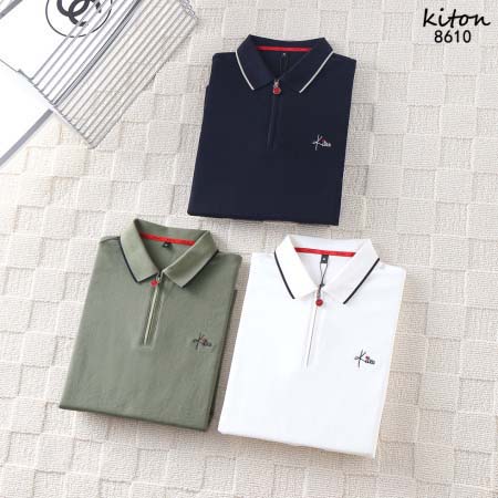 2025年9月23日入荷新作KITON長袖ポロ 秋物 冬物高...