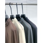 2025年9月23日入荷秋冬新作loro piana長袖ポロウォームシャツ  秋物 冬物高品質人気商品/LM工場