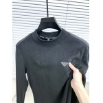 2025年9月23日入荷秋冬新作Prada 長袖ポロウォームシャツ 秋冬 冬物高品質人気商品/LM工場