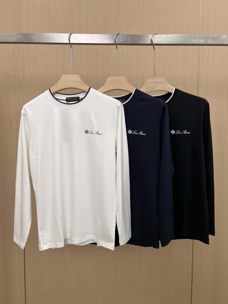 2025年9月24日入荷秋冬新作Loropiana長袖Tシャ...