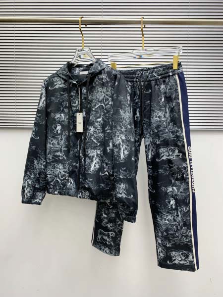 2025年9月24日入荷秋冬新作Diorパーカー 上下 メン...