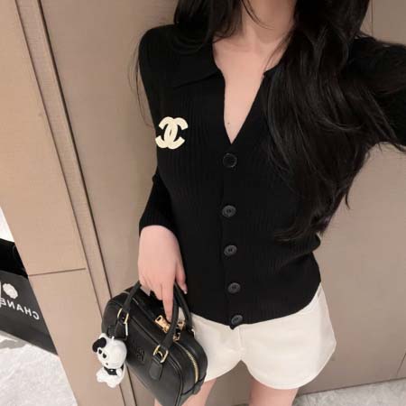 2025年9月26日入荷秋冬新作Chanel ニットカーディ...