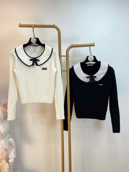 2025年9月26日入荷秋冬新作 miumiuニットのセータ...