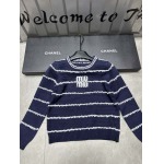 2025年9月26日入荷秋冬新作 miumiuニットのセーターファッション/誕生日プレゼント/贈り物 can工場