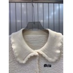 2025年9月26日入荷秋冬新作 miumiuニットのセーターファッション/誕生日プレゼント/贈り物 can工場