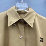 2025年9月27日入荷秋冬新作 miumiuジャケットファッション/誕生日プレゼント/贈り物 can工場