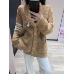 2025年9月27日入荷秋冬新作THOM BROWNE ニットカーディガン  ファッション/誕生日プレゼント/贈り物 can工場