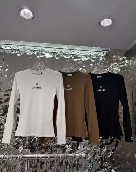 2025年9月27日入荷秋冬新作Chanelアンダーシャツフ...