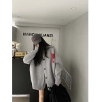 2025年9月27日入荷秋冬新作AMI ニットカーディガン  ファッション/誕生日プレゼント/贈り物 can工場
