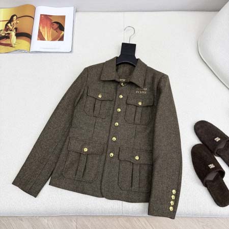 2025年9月28日入荷秋冬新作Miumiuレディース服高級...