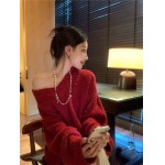 2025年9月30日入荷秋冬新作MiuMiu ニット/セーターファッション/誕生日プレゼント/贈り物 can工場