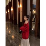 2025年9月30日入荷秋冬新作MiuMiu ニット/セーターファッション/誕生日プレゼント/贈り物 can工場