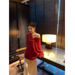 2025年9月30日入荷秋冬新作MiuMiu ニット/セーターファッション/誕生日プレゼント/贈り物 can工場