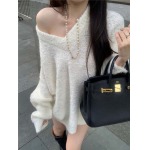 2025年9月30日入荷秋冬新作MiuMiu ニット/セーターファッション/誕生日プレゼント/贈り物 can工場