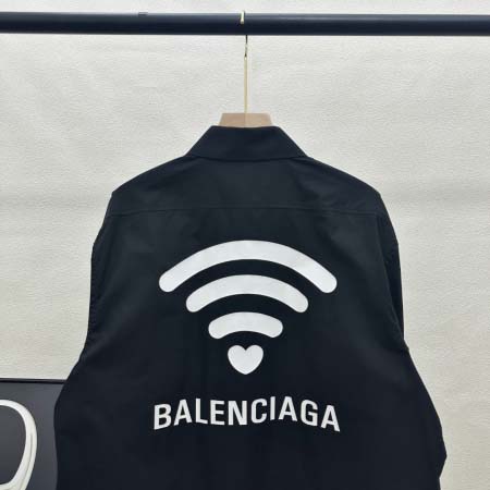 2025年10月12日秋冬入荷新作Balenciaga長袖シャツ高品質 人気商品/HL工場